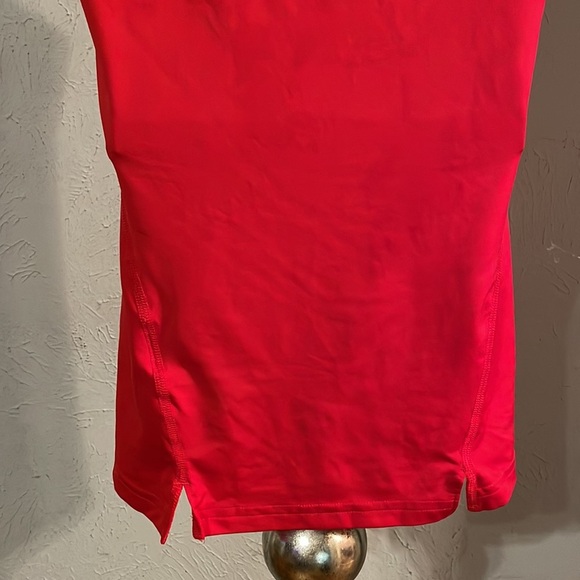 NWOT S/P Nike Pro Dri Fit red sleeveless graphic pullover athletic shirt top - Picture 10 of 15